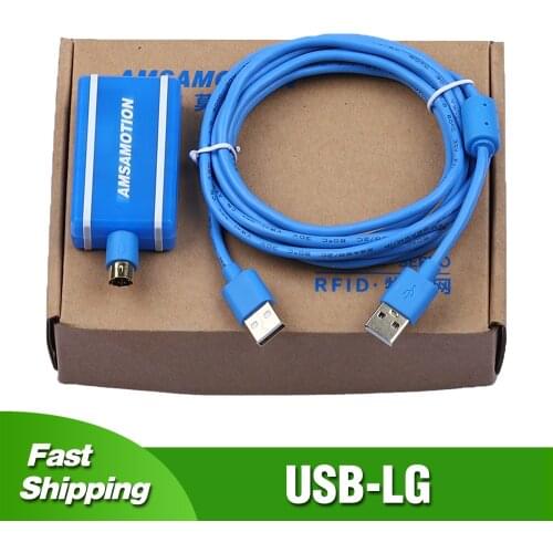 Isolated Cable USB-LG-XGB/C/M Compatible Korea LG LS K120S K7M Series PLC Programming Cable Download Line