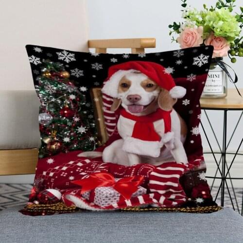 New Arrival Beagle Dog Pillowcase Wedding Decorative Pillow Cover Custom Gift For (one Sides) Printed Pillow Cases