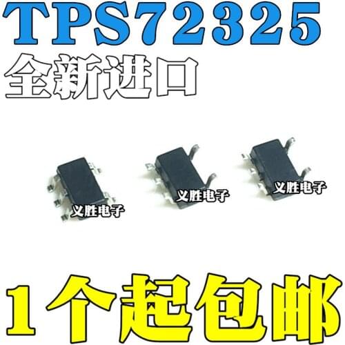 New and original TPS72325DBVR TPS72325 T02I SOT23-5 Voltage chip, linear regulator, a new Low dropout regulator chip, integrated
