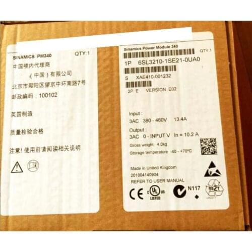 Original In New box 6SL3210-1SE21-0UA0