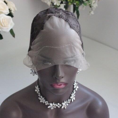 Adjustable Straps Back Brown Glueless Full Lace Wig Caps Wholesale Price On Sale Small/Medium/Large Wig Caps For Making Wigs