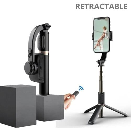 Gimbal Stabilizer tripod For Phone Automatic Balance Selfie Stick With Bluetooth-compatible Remote For Smartphone Camera