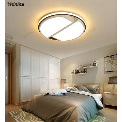 Nordic modern minimalist light ceiling lamp living room dining room bedroom led lamps rectangular side light CD50 W07