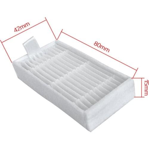 2pcs Vacuum Cleaner Filter HEPA Filters for CHUWI iLife V3 X5 V5 V3+ V5s ECOVACS Deebot CR130 CR120 Cleaner Replacement Parts