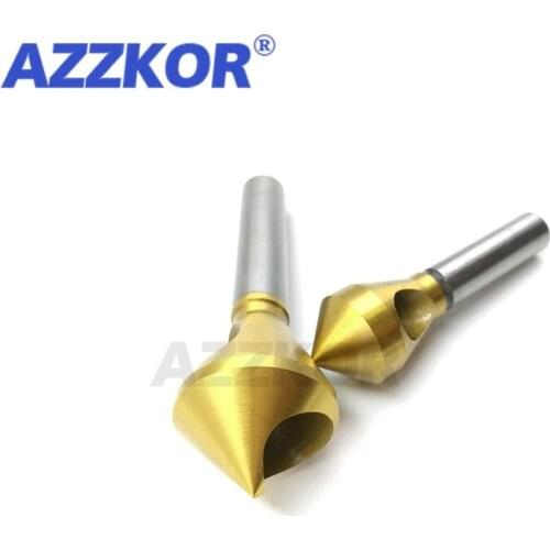 Titanium-plated Cobalt-containing Internal Chip Removal Chamfering Tool 90 Degree Drill Device Milling Cutter For Lathe Machine