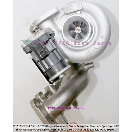 Turbo TD04L6 28231-2GTA1 282312GTA1 90124-01050 9012401050 For Hyundai Sonata Santa Fe Optima Sorrento Sportage DOHC-TCIGDI 2.0L