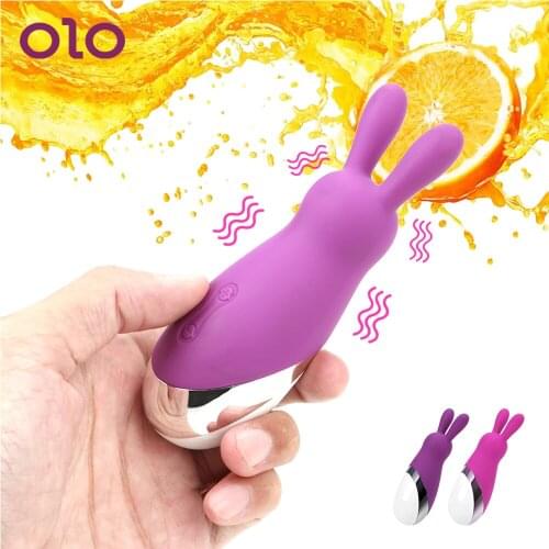 OLO Rabbit Vibrator G-spot Body Massage 10 Speed Clitoris Vagina Stimulation Female Masturbation Sex Toys for Woman Silicone