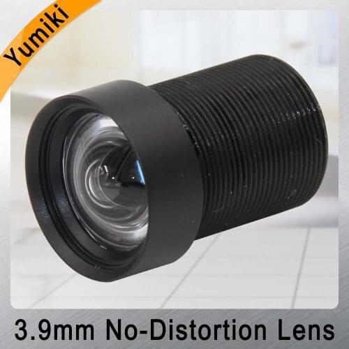 Yumiki 3.9mm Lens 1/2.3 Inch IR 72D HFOV No Distortion for Gopro DJI Phantom Drones Camera cctv lens