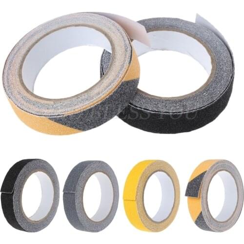 2.5CM x 5M Floor Safety Non Skid Tape Roll Anti Slip Adhesive Stickers High Grip Drop Shipping