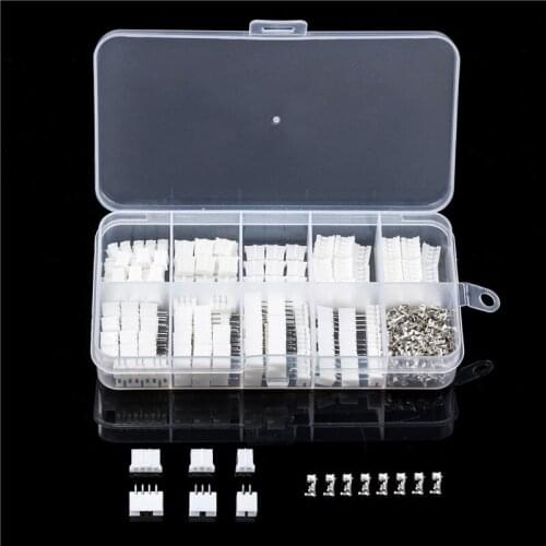 270pcs PH-2.0mm Jumper Pin Wire Connector Header Socket Housing Terminals Pin Connector assortment Kit