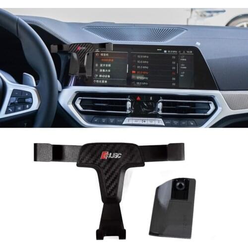 For BMW 3 Series G20 2019 2020 2021 Car Smart Cell Hand Phone Holder Air Vent Cradle Mount Stand Accessory for Iphone Samsung