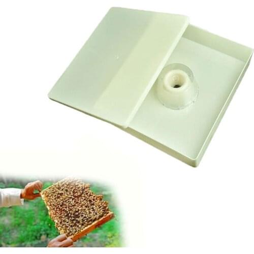 Beekeeping Feeder Tool Square Box Bees Plastic Feeders Beehive Feed Water Box Beekeeper Equipment Apiculture Bees Tool Supplies