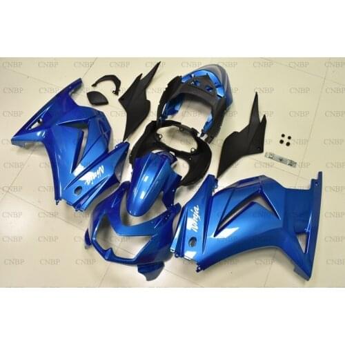 EX 250 2008 - 2014 Motorcycle Fairing EX 250 2014 Plastic Fairings EX 250 2013 Blue Bodywork