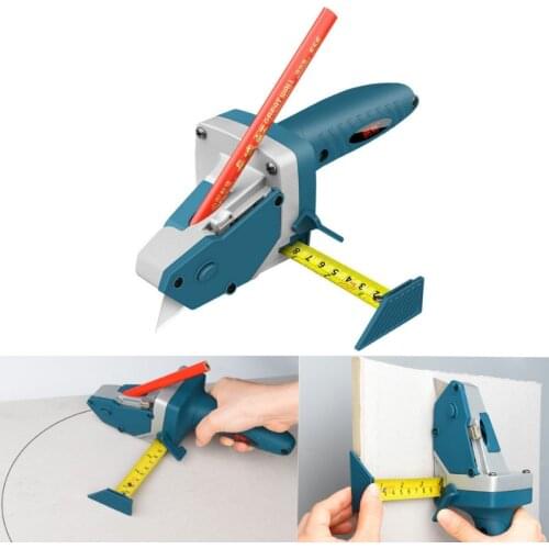 Gypsum Board Tool Gypsum Guide Cement Board Locator Woodwork Tile Contractor Cut Drywall Tool Gypsum Board Cutting Tool Set