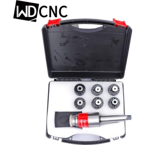 MTA2 MTA3 MTA4 G0312 holder with 6pcs G3 collets Telescoping torque protection tap tool holder TER Tapping collet Floating
