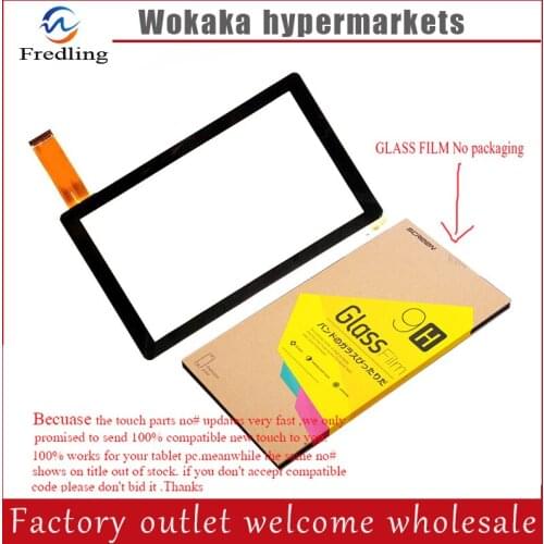 Tempered glass protector flim+New 7" Tablet YDT1285-A1 Touch screen digitizer panel replacement glass Sensor Free Shipping