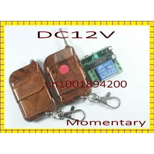 12V 1CH access control Auto door /Lock wireless remote control system wireless switch receiver transmitter 315/433MHZ