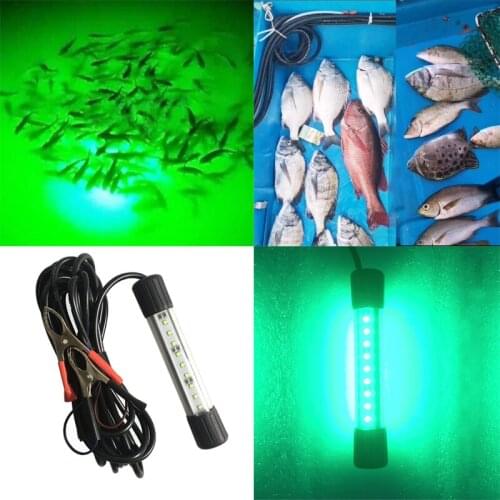 12V 3510Lumens Lure Bait 30W Night Fishing Finder Lamp Light shads fishing LED boat fishing Deep Drop Unde