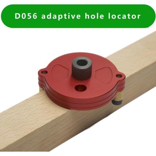 3-in-1 Woodworking Jigsaw Hole Opener Vertical Punching Positioner Vertical Drilling Aluminum Alloy Locator Beech Puncher Tools