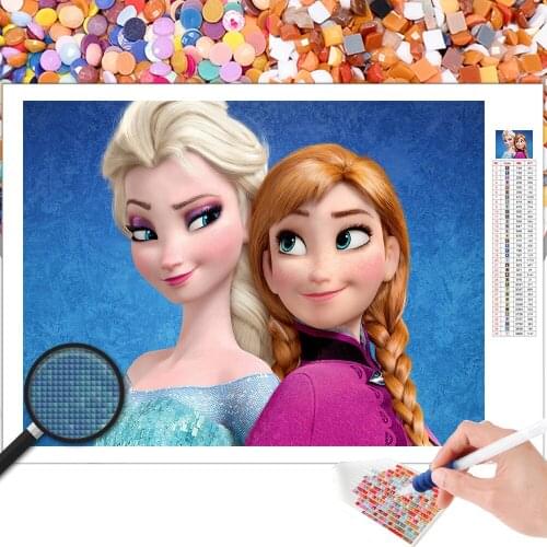 Diamond Painting Cartoon Disney Embroidery Princess Aisha 5D DIY Square Round Photo Cross Stitch Mosaic Kit Home Decoration