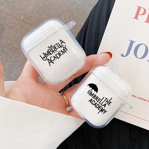 The Umbrella Academy Case for Airpods 1 2 Cases Soft Silicone Wireless Bluetooth Earphone Cover Headset Charging Box Cover Case