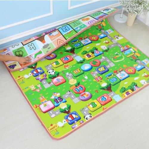 Childrens Rugs For Room Baby Play Mat Infant Soft Crawling Pad 0.5cm Thick Kids Rug Educational Toys Games Activity Blanket