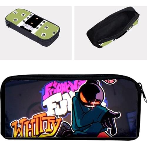 Friday Night Funkin Fashion Case Cartoon Stationery Pencil Case 3D Makeup Box Storage Pouch Kids School Supplies Cosmetic Bag
