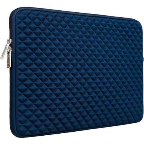 Laptop Sleeve Diamond Foam Shock Padded Case Zipper Cover Bag for 11 13 14 15 156 16 inch Macbook Pro Air Asus Acer Lenovo Dell