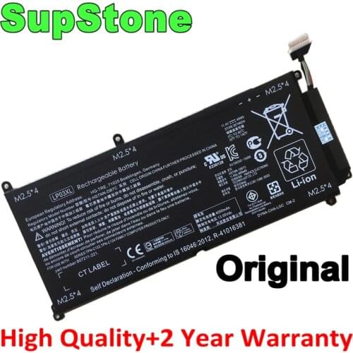 SupStone Original LP03XL Battery For HP Envy 15-AE020TX AE015TX TPN-C121 C122 C124 807417-005 807211-121 HSTNN-DB6X DB7C UB6R