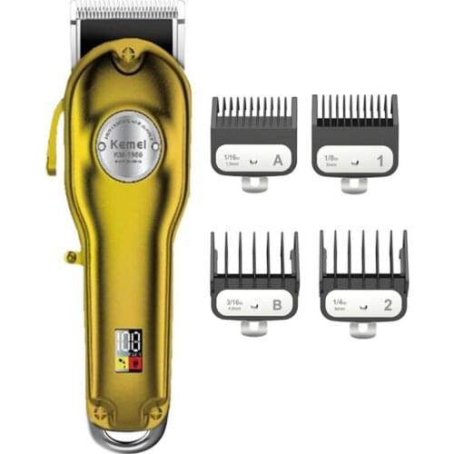 Professional Hair clipper for men Rechargeable Electric Hair Removal Trimmer Adjustable Cordless Edge Hair Cutting