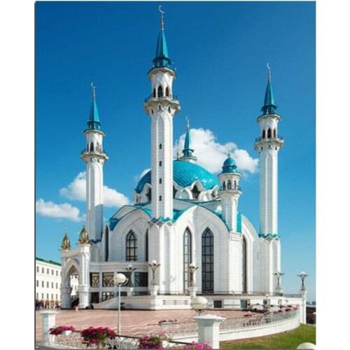 2017 religion Church New Full Area Highlight Diamond Needlework Diy Diamond Painting Kit 3D Diamond Cross Stitch Embroidery