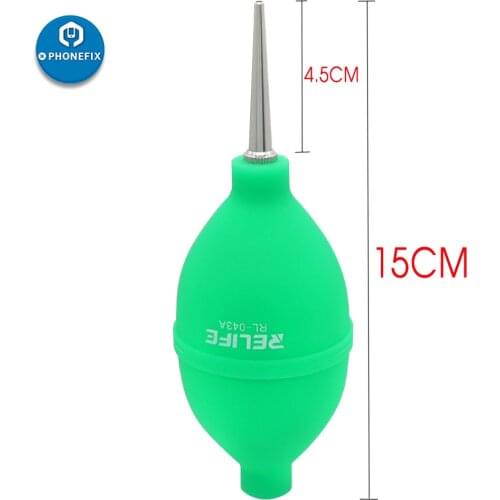 RELIFE 2 In 1 Phone Repair Dust Cleaner Air Blower Ball Cleaning Pen for Phone PCB Dust Removing Keyboard Camera Lens Cleaning