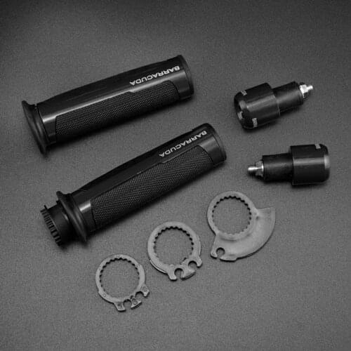 Aluminum Alloy Motorcycle Hand Grips With Bar End Rubber Handle Grips For Yamaha XSR700 MT 07 09 10 Tenere 700 R1250gs adventure