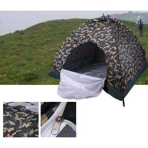 Large Anti-uv Heave Up Tent Outdoor Camping Hiking Portable Beach Mountaineering Waterproof Tent Fishing Tents Patchwork Modern