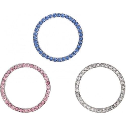 Universal Rhinestone Car Start Button Knob Ring Auto Interior Decor Accessory accesorios coche аксессуары для авто sportage