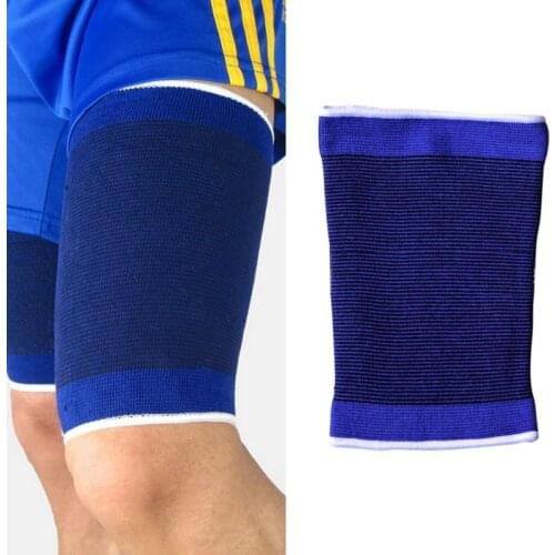1 Pair Thigh Support Sleeve Pullover Wrap Elastic Sock Compression Wrap Sleeve Bandage Brace Support Protection Pain Relief