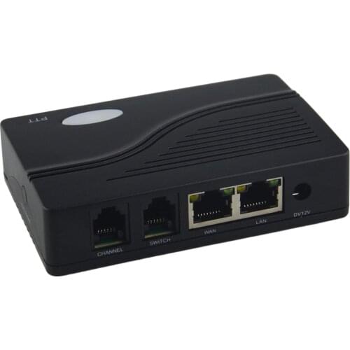 GSM GATEWAY ROIP-102 Two 10/100 Ethernet for WAN / LAN connections ROIP 102 Radio Voip adapter over IP PBX