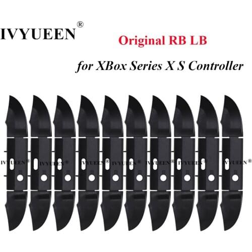 IVYUEEN 10 PCS Original RB LB Bumper Button Mod Kit for Microsoft XBox Series X S XSX Controller Trigger Button Middle Holder