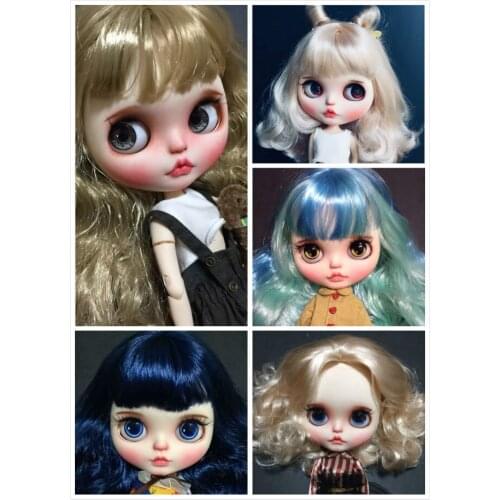 Blyth girl Customized doll Face NO.QAQ0306-1