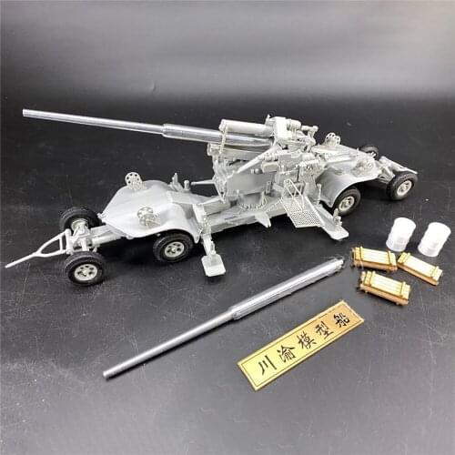 Metal Barrel Air Defense Model Car Gun Barrel for 1/35 Scale German FLAK 40 with 84545 Model Parts High Quality 128mm