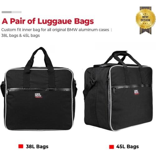 Luggage bags For BMW F800GS ADV R1200G LC R1250GS Motorcycle Expandable Inner Bags For BMW R 1200 GS Adventure 2013-2018