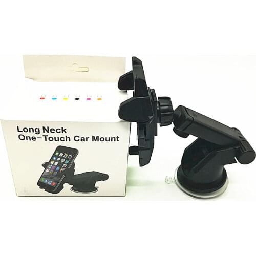 2019 new long neck Silicone Suction cup mobile phone holder folding lazy cell phone holder mobile car holder phone