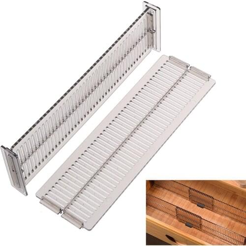 Plastic DIY Closet Storage Board Adjustable Drawer Dividers Practical Plastic Delicate Closet Storage Board Home Supplies