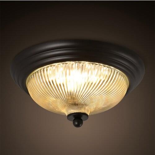 Loft Retro Study Led Ceiling Lamp European Corridor Hallway Aisle LED Small Round Ceiling Light Fixtures Free Shipping