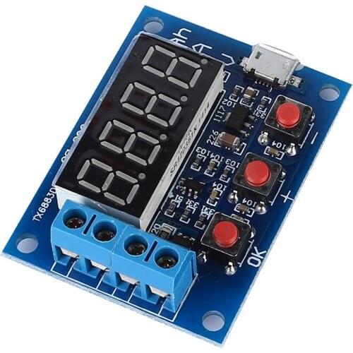Blue Battery Capacity Meter Discharge Tester 18650 li-ion lithium Lead-acid 1.2-12v