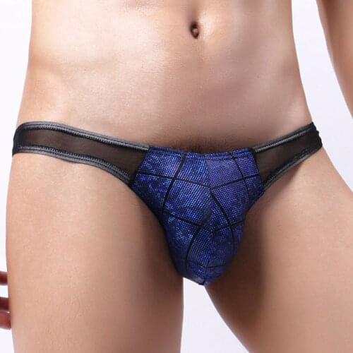 Men Brief Floral Underwear Sissy Thong Men Seamless Briefs Cuecas Gay Men Panties Sexy Lingerie Sexy Underwear GString Jockstrap