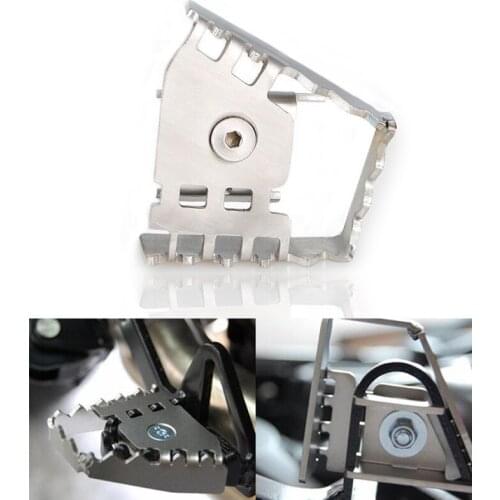 For BMW R1200GS Rear Foot Brake Lever Pedal Enlarge Extension Rear Brake Peg Pad R1200 GS ADV/R1200GS LC F800GS F700GS F650GS