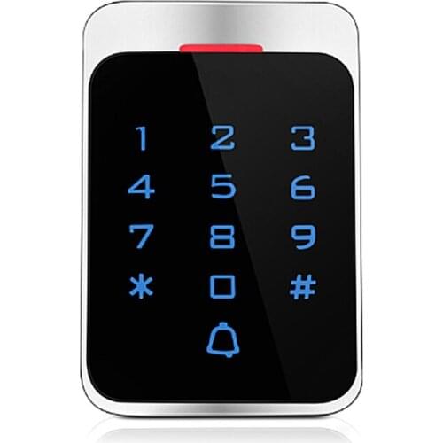 Waterproof Metal RFID 125KHz Stand System Touch Panel Acces With Control Screen Digital Alone Keypad