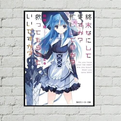 WorldEnd: What do you do at the end of the world Are you busy Will you save us Anime Poster Canvas Print