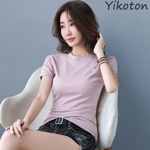 YIKOTON Women's Basic T-Shirts